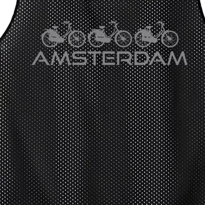 Amsterdam Netherlands Holland Bicycle Holland Bike Souvenir Mesh Reversible Basketball Jersey Tank