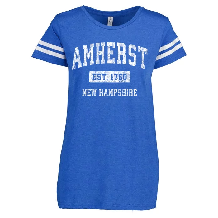 Amherst New Hampshire Nh Vintage Sports Established Enza Ladies Jersey Football T-Shirt