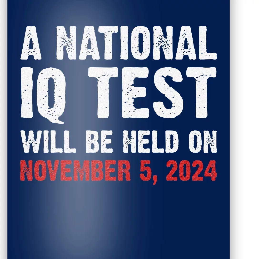 A National Iq Test Will Be Held On Nov 52024 Poster