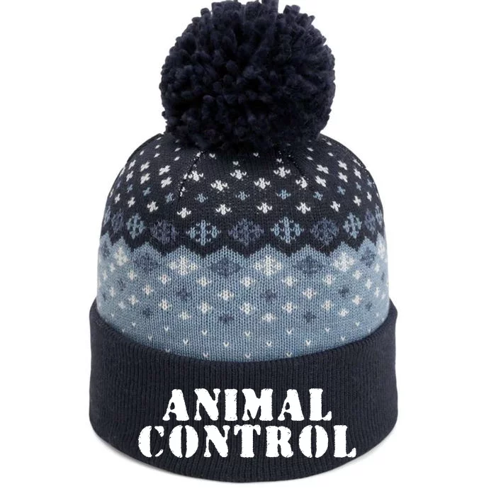 Animal Control The Baniff Cuffed Pom Beanie