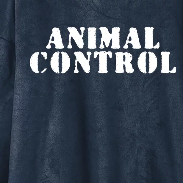 Animal Control Hooded Wearable Blanket