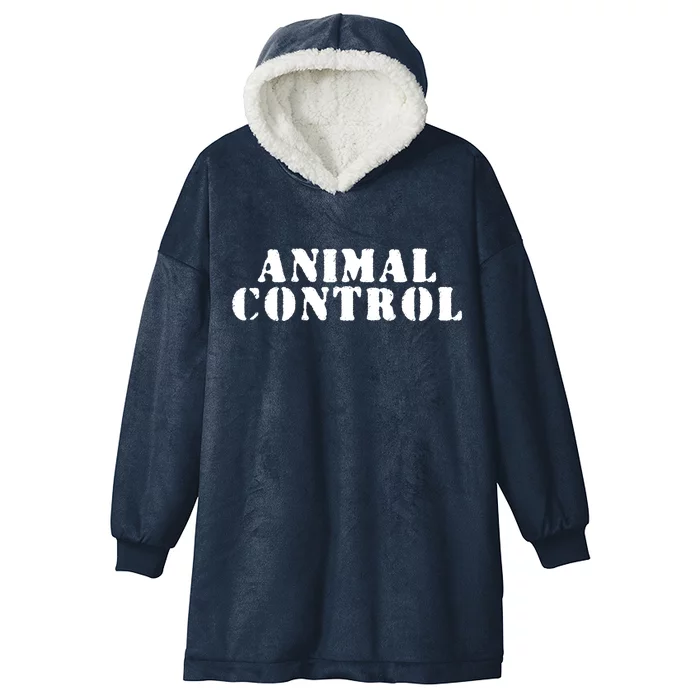 Animal Control Hooded Wearable Blanket