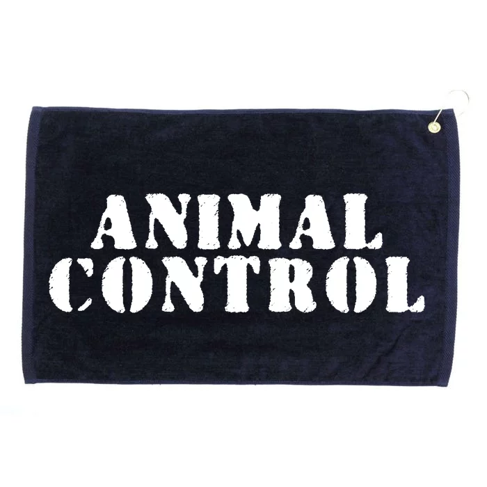 Animal Control Grommeted Golf Towel