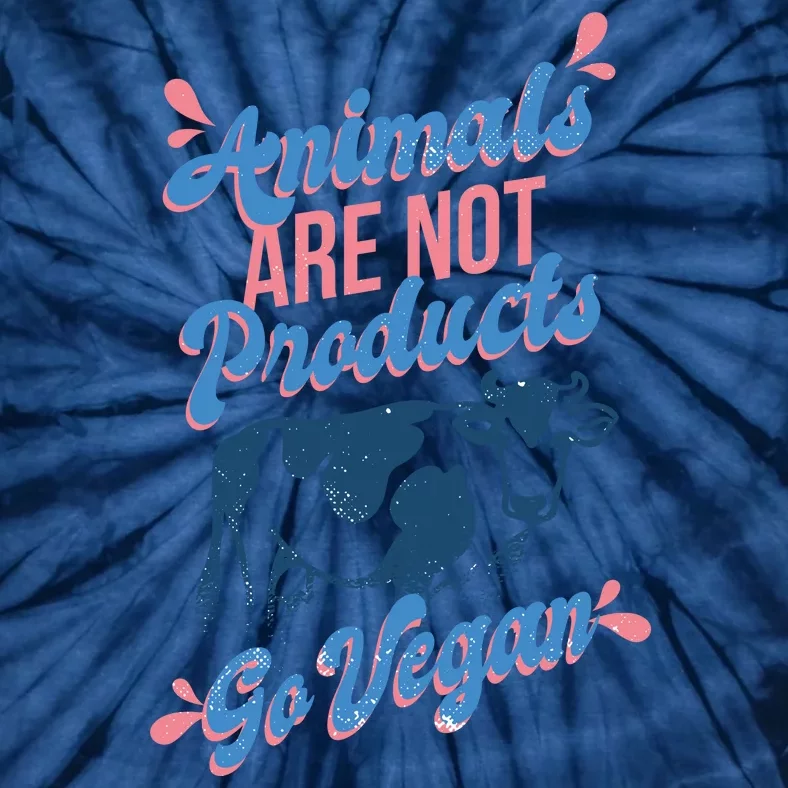 Animals Are Not Products Tie-Dye T-Shirt