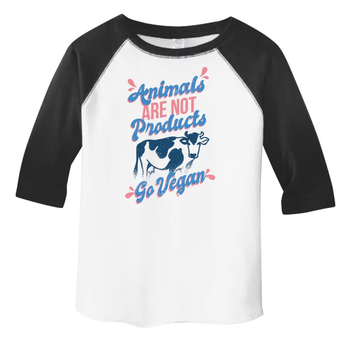 Animals Are Not Products Toddler Fine Jersey T-Shirt