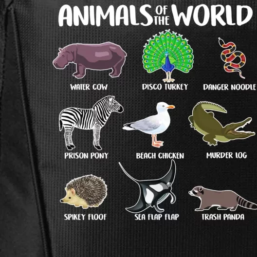 Animals Of The World City Backpack