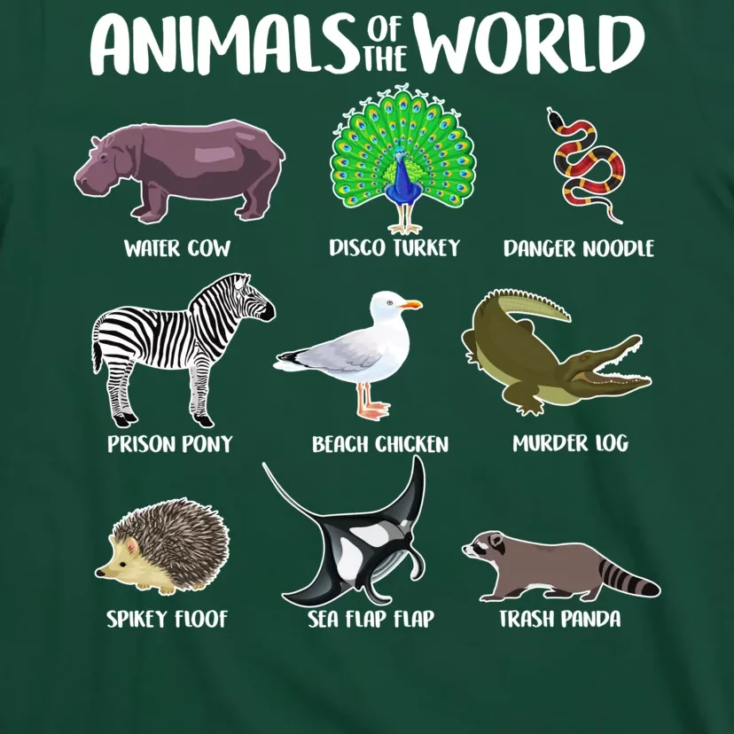 Animals Of The World T-Shirt