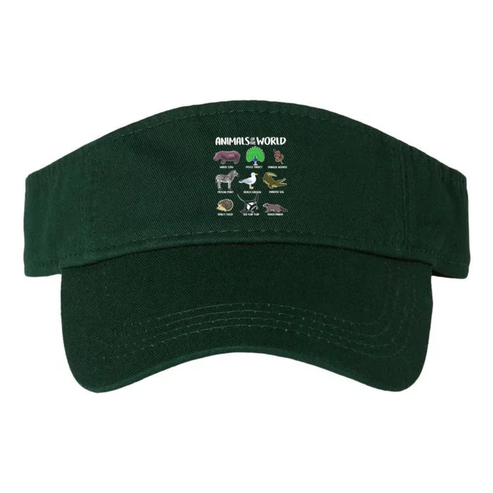 Animals Of The World Valucap Bio-Washed Visor