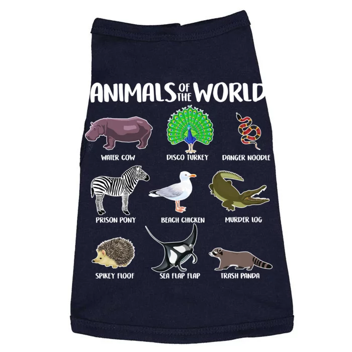 Animals Of The World Doggie Tank