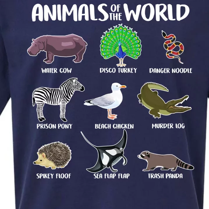 Animals Of The World Sueded Cloud Jersey T-Shirt