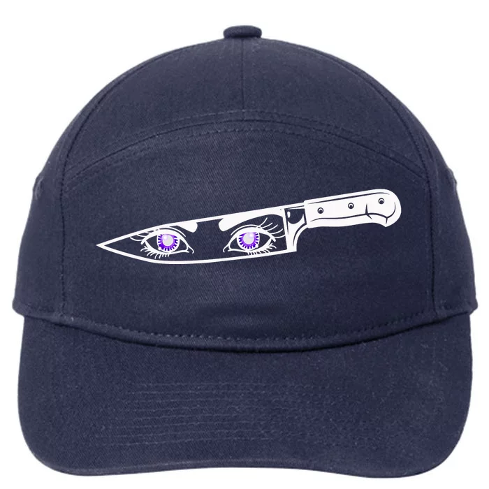 Anime Bautiful Eyes Blade Vintage 7-Panel Snapback Hat