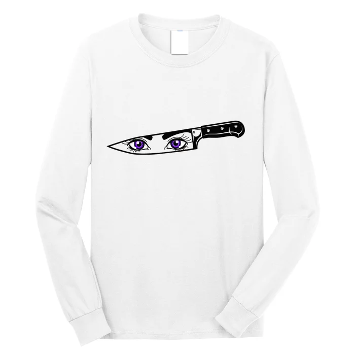 Anime Bautiful Eyes Blade Vintage Long Sleeve Shirt