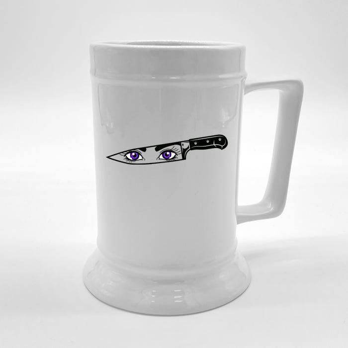 Anime Bautiful Eyes Blade Vintage Front & Back Beer Stein