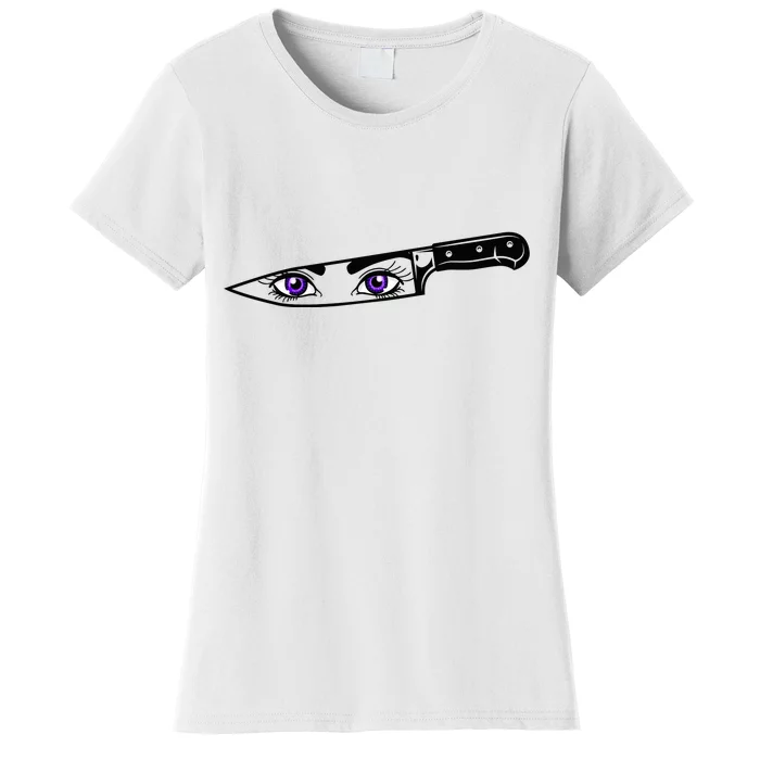 Anime Bautiful Eyes Blade Vintage Women's T-Shirt