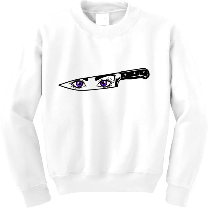 Anime Bautiful Eyes Blade Vintage Kids Sweatshirt