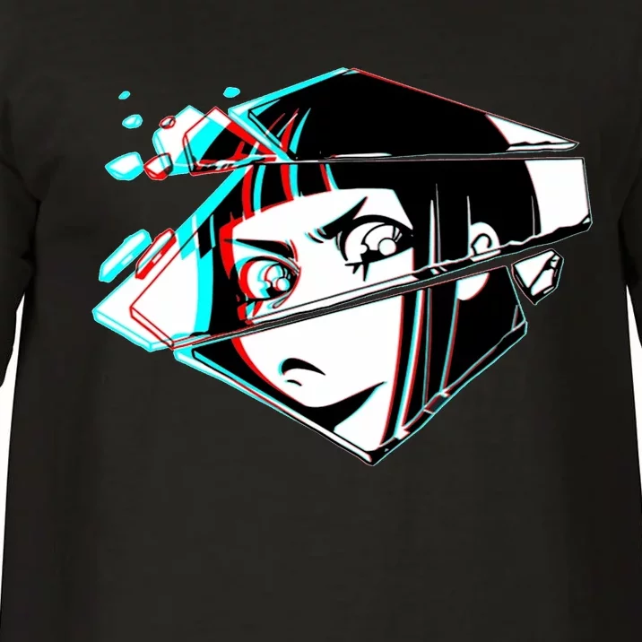 Anime Eyes Broken Glass Comfort Colors T-Shirt