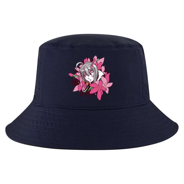 Anime Girl Flowers Cool Comfort Performance Bucket Hat