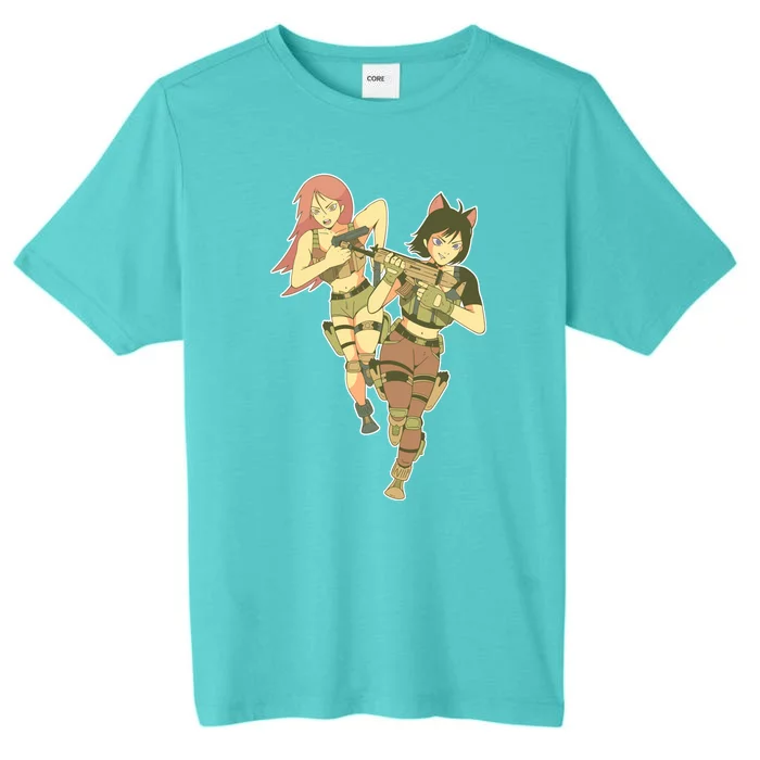 Anime Girl Soldiers ChromaSoft Performance T-Shirt