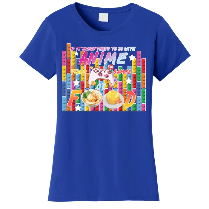 Anime Video Games Food Women's T-Shirt