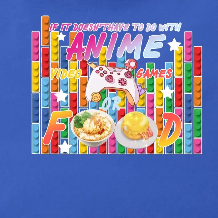 Anime Video Games Food Zip Tote Bag