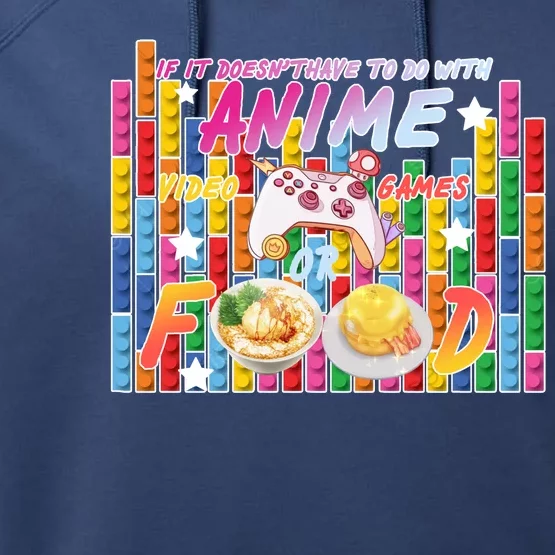 Anime Video Games Food Performance Fleece Hoodie