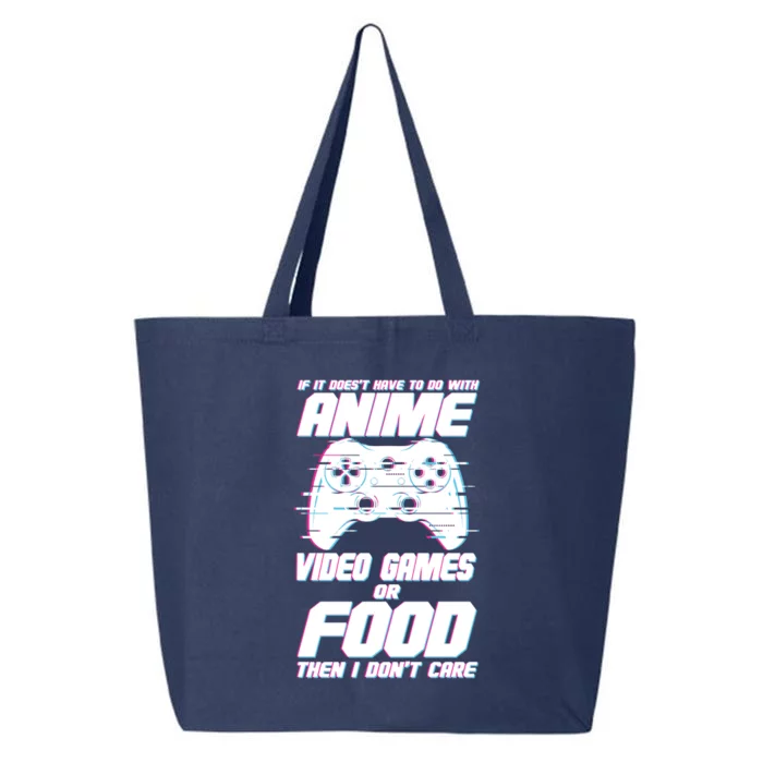 Anime Video Games Or Food 25L Jumbo Tote