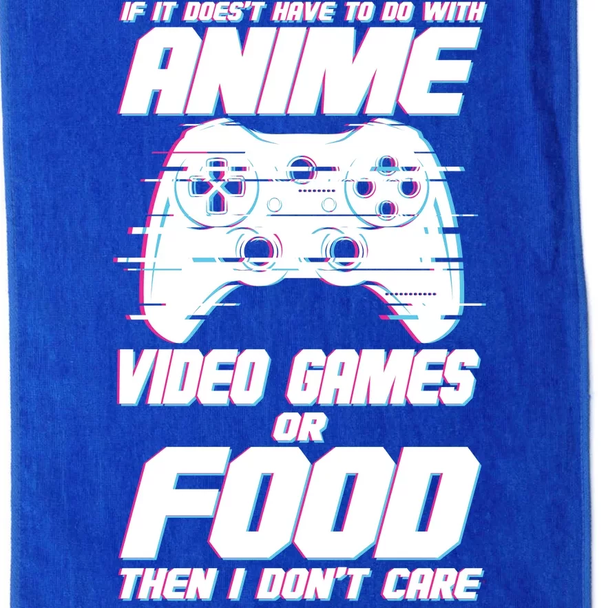 Anime Video Games Or Food Platinum Collection Golf Towel