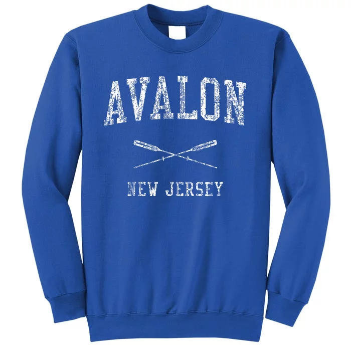 Avalon New Jersey Nj Nautical Sports Sweatshirt