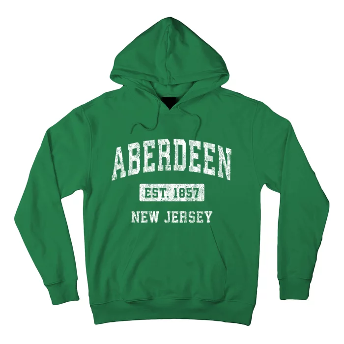 Aberdeen New Jersey Nj Vintage Sports Hoodie