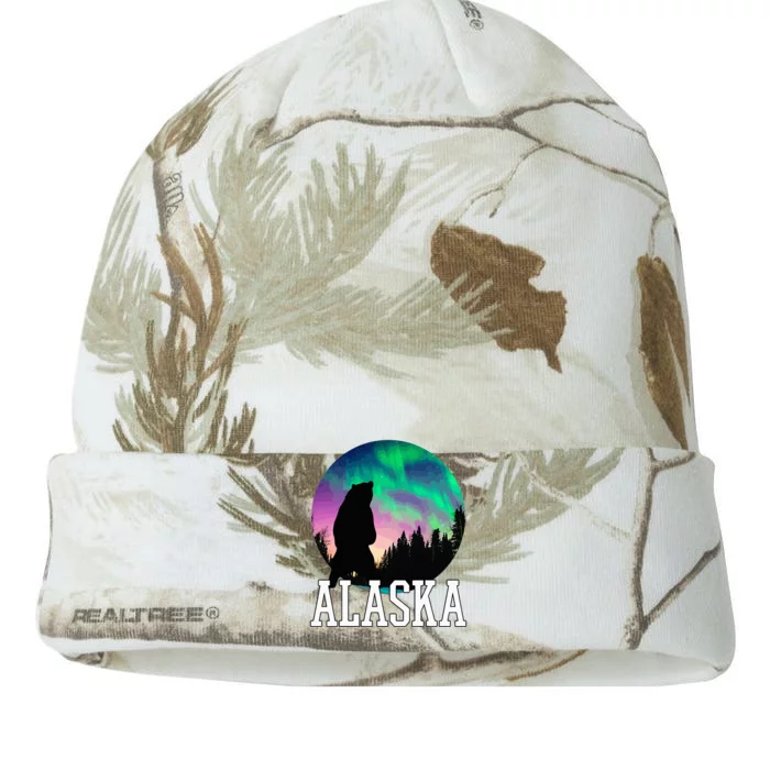 Alaska Nothern Lights Viewing Vacation Kati - 12in Camo Beanie