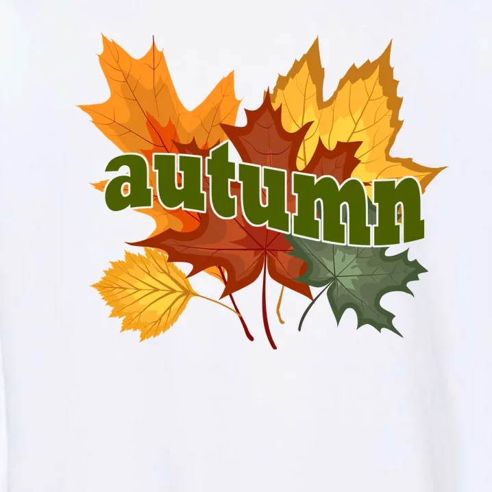 Autumn Nature Leaves Garment-Dyed Sweatshirt