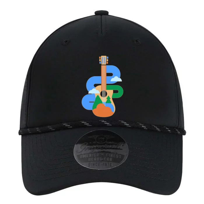 Abstract Nature Lover Guitar Performance The Dyno Cap