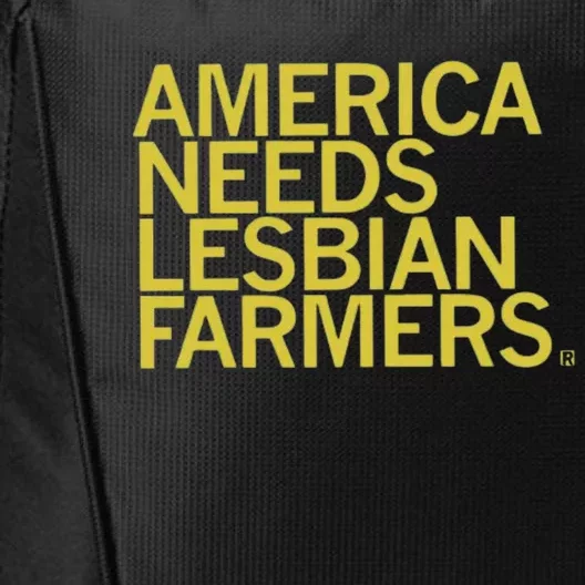 America Needs Lesbian Farmers City Backpack