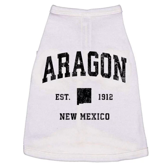 Aragon New Mexico Nm Vintage Athletic Sports Doggie Tank