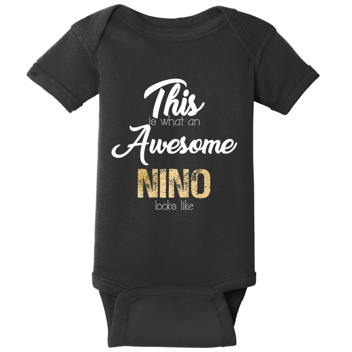 Awesome Nino Mexican Spanish Godfather Baby Bodysuit