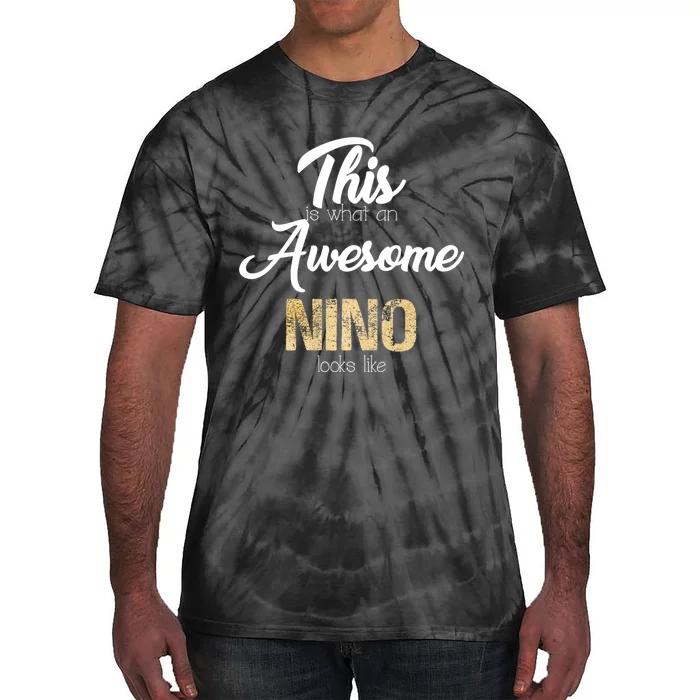 Awesome Nino Mexican Spanish Godfather Tie-Dye T-Shirt