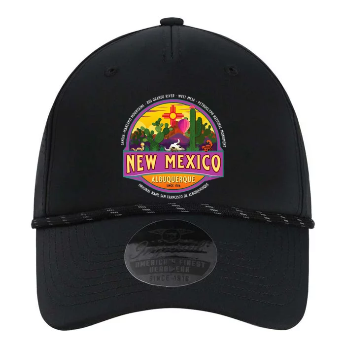 Albuquerque New Mexico Usa Balloons Desert Vacation Souvenir Performance The Dyno Cap