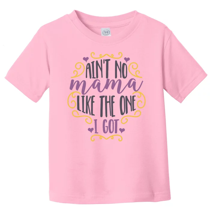 Ain't No Mama Like The One I Got Toddler T-Shirt