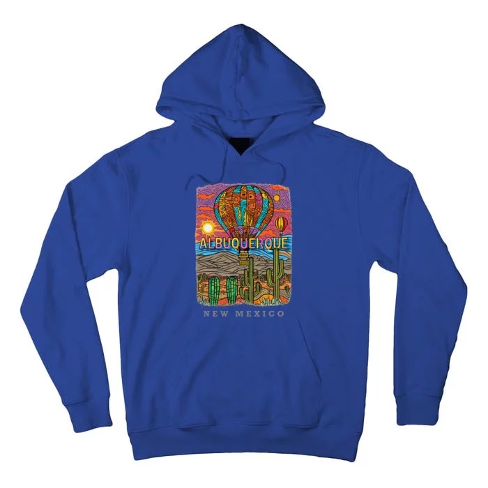 Albuquerque New Mexico Nm Desert Oasis Sd528 Tall Hoodie