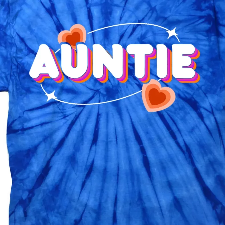 Auntie Niece Nephew Aunt Meaningful Gift Tie-Dye T-Shirt