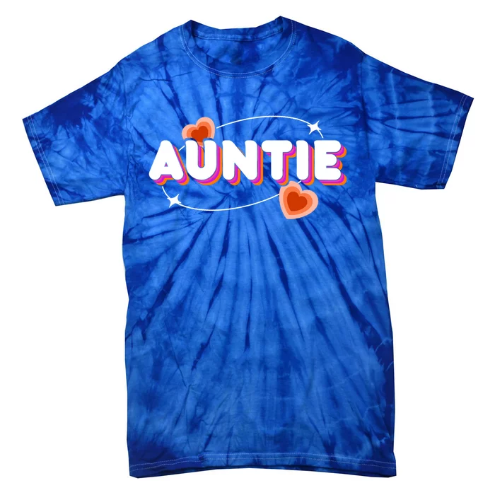 Auntie Niece Nephew Aunt Meaningful Gift Tie-Dye T-Shirt