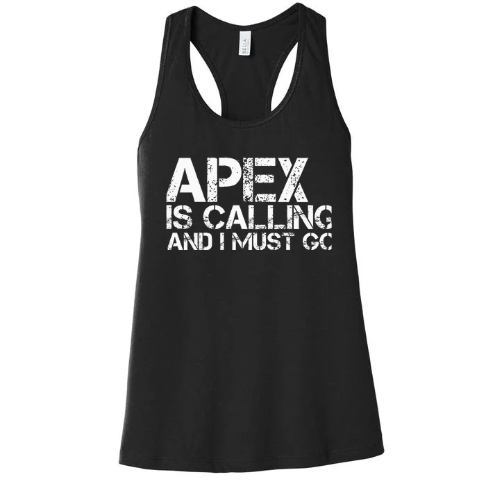 Apex Nc North Carolina Funny City Trip Home Roots Usa Gift Women's Racerback Tank