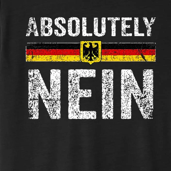 Absolutely Nein Oktoberfest German Flag ChromaSoft Performance T-Shirt