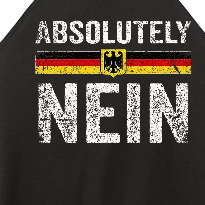 Absolutely Nein Oktoberfest German Flag Women’s Perfect Tri Rocker Tank