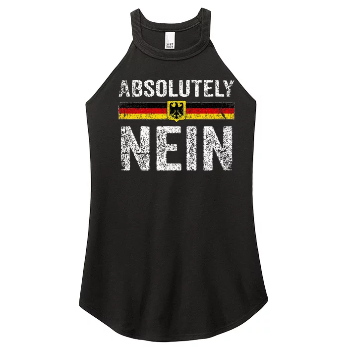 Absolutely Nein Oktoberfest German Flag Women’s Perfect Tri Rocker Tank