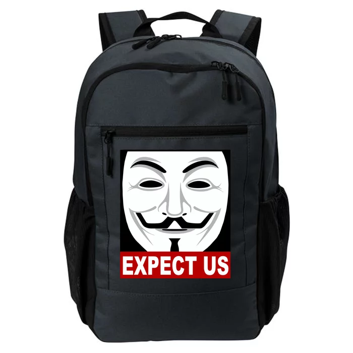 Anonymous Expect Us Internet Daily Commute Backpack