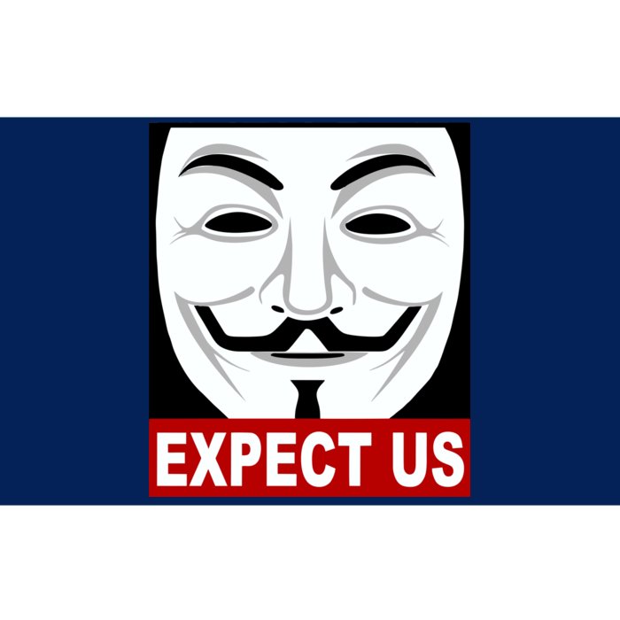 Anonymous Expect Us Internet Bumper Sticker