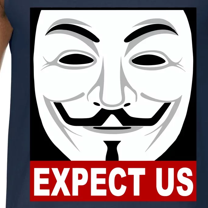 Anonymous Expect Us Internet Comfort Colors® Tank Top