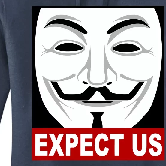 Anonymous Expect Us Internet Women's Pullover Hoodie