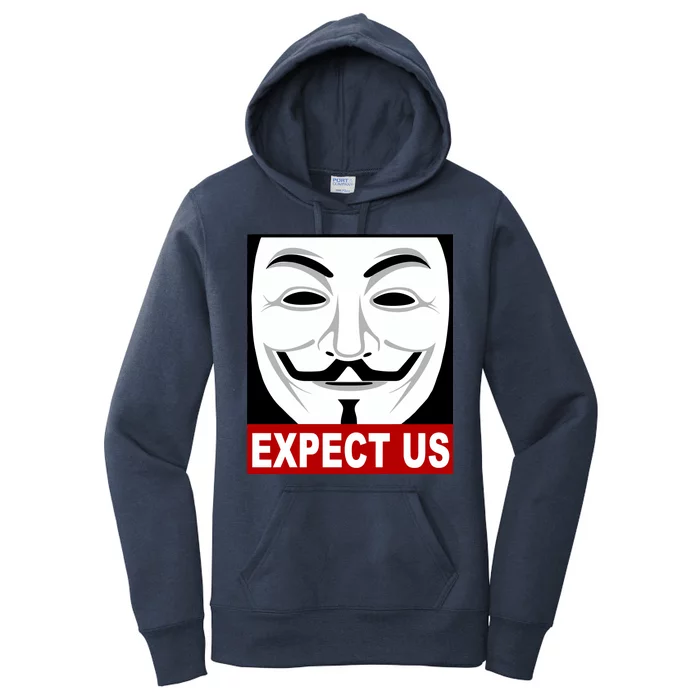 Anonymous Expect Us Internet Women's Pullover Hoodie